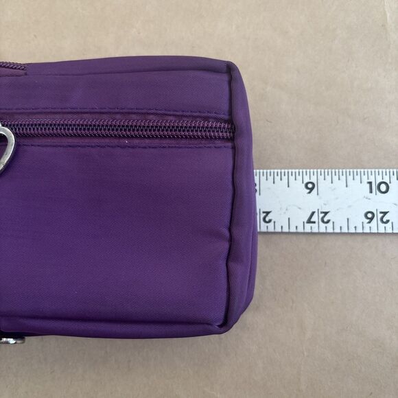 Crossbody bag Purple Cell Phone wallet Crossbody Strap And Belt Loop Fanny Pack - Picture 8 of 10